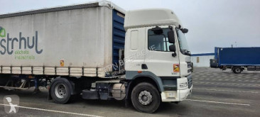 Trækker med sættevogn DAF CF85 460 glidende gardiner brugt