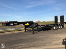 Heavy equipment transport tractor-trailer LW4 80 Ton, 3 m, steel susp., hydr. ramps