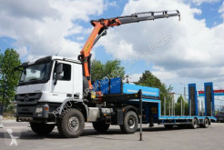 Conjunto rodoviário Ensemble routier Mercedes Actros 1844 4x4 Palfinger Crane Schwarzmüller