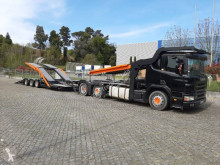 Ensemble routier porte voitures Scania P124 420