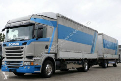 Ensemble routier savoyarde système bâchage coulissant Scania R 450