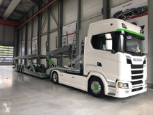 Ensemble routier Scania porte voitures occasion