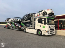 Conjunto rodoviário porta carros Scania G 500