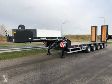 Semitrailer maskinbärare LW4 with hydraulic foldable ramps EU specs 49.5 Ton
