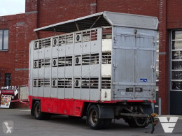 Přívěs Cuppers 3 deck Livestock - Water & Ventilation - Loadlift - Lifting roof - BPW Axle auto pro transport hovězího dobytka použitý