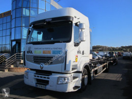 Vrachtwagencombinatie Renault Premium 380 DXI tweedehands containersysteem
