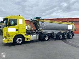 ansamblu cap tractor si semiremorca benă pt. lucrări publice Scania