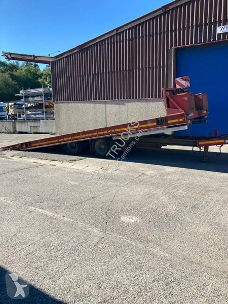 Släp MOL 2 AXLES TIPPING TRAILER WITH RAMPS