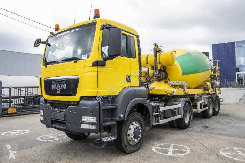 Ledat fordon MAN 18.360 BLS 4X4 + SEMI MIXER 10M3