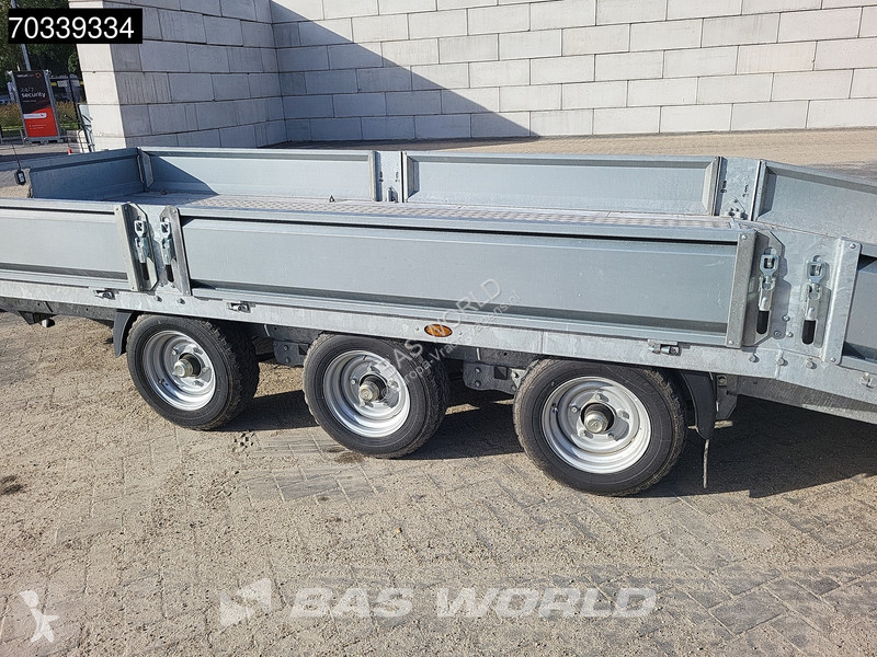 B5523T B5523T 3 axles Open Ramp semi-trailer truck