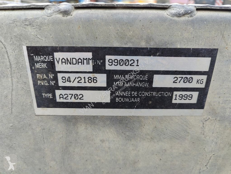 Ledat fordon  Van Damme CAR transporter -...