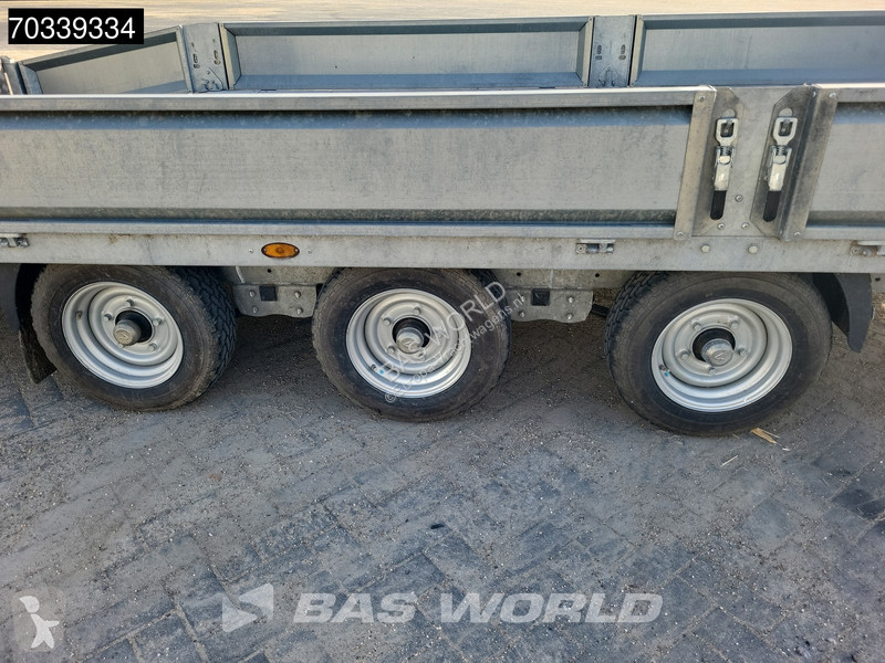 B5523T B5523T 3 axles Open Ramp semi-trailer truck