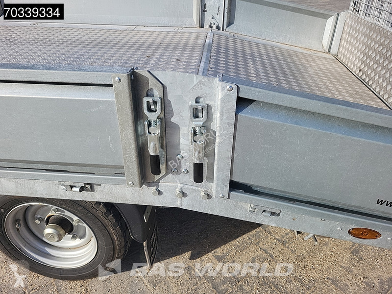 B5523T B5523T 3 axles Open Ramp semi-trailer truck
