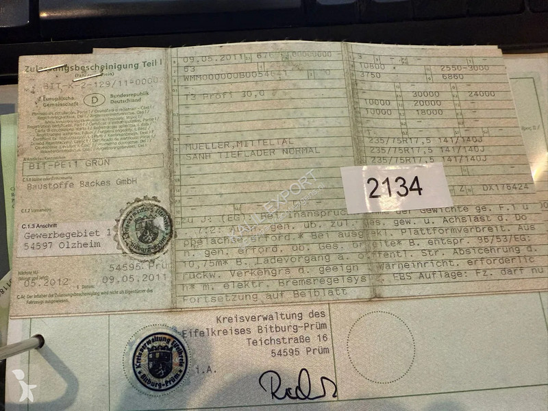 Jízdní souprava Müller Mitteltal T3 PROFI 30...