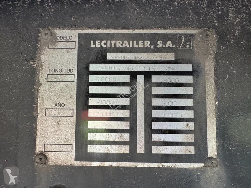 شاحنة مفصلية Lecitrailer 2 AXLE HANGER - R2EI