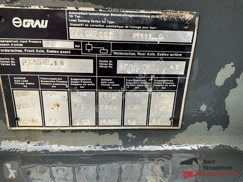 Ledat fordon  1018 BR 3 Assen Container...