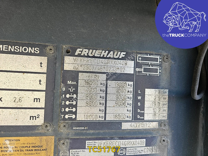 شاحنة مفصلية Fruehauf PLSC