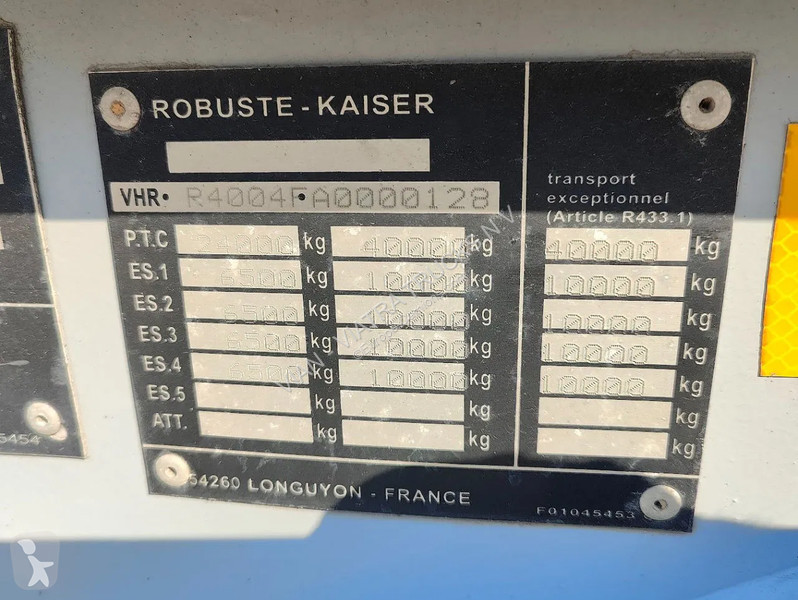 Ledat fordon Kaiser R4004F 4 AXLE 40TON LOWBED...