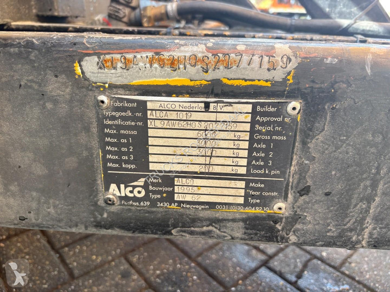 Ledat fordon  AW 62 CAR TRANSPORTER + RAMPS + 6...