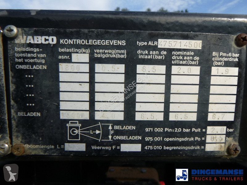 Ledat fordon  Hook lift drawbar trailer