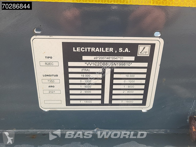 Ledat fordon Lecitrailer R2EC 2 axles