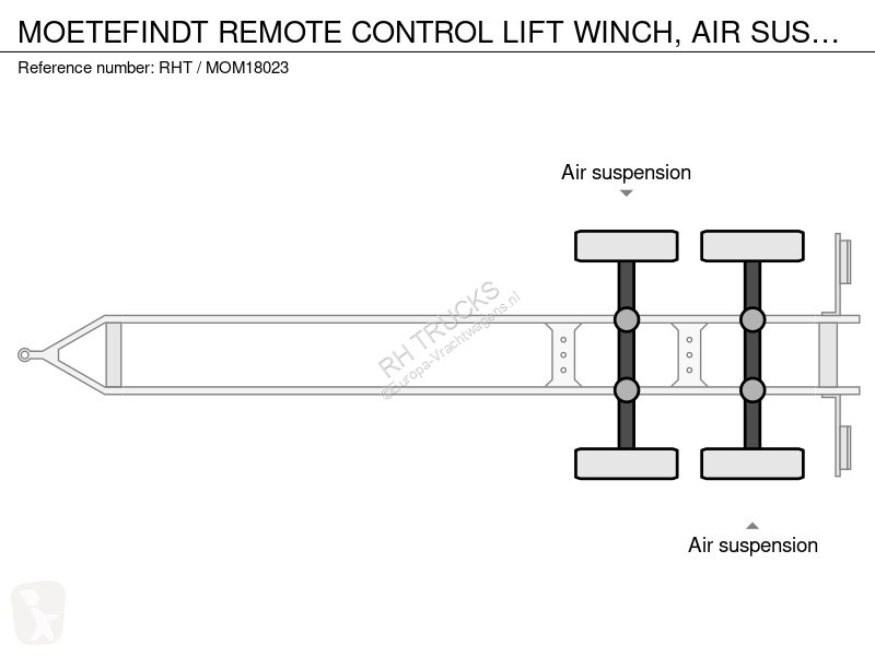 Autoarticolato  REMOTE CONTROL LIFT WINCH, AIR...