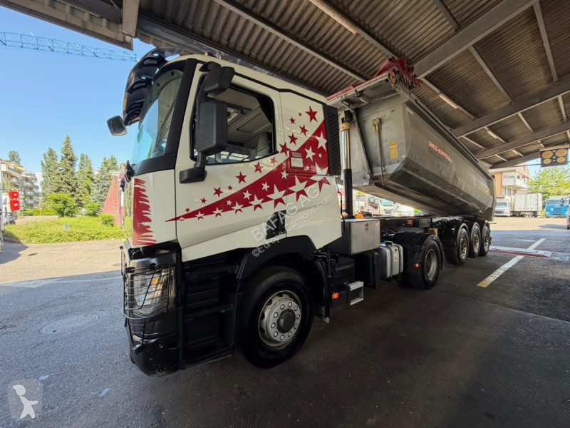 Trækker med sættevogn Renault c480 4x2