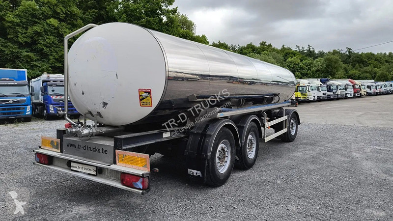 Remorque ETA 17500 L INSULATED INOX TANK - 1 COMP