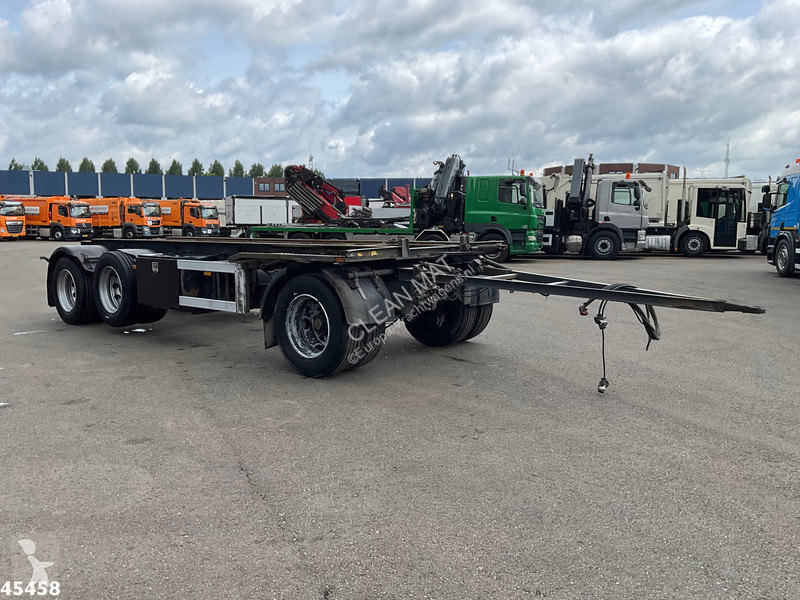 Ledat fordon  3-assige container aanhangwagen