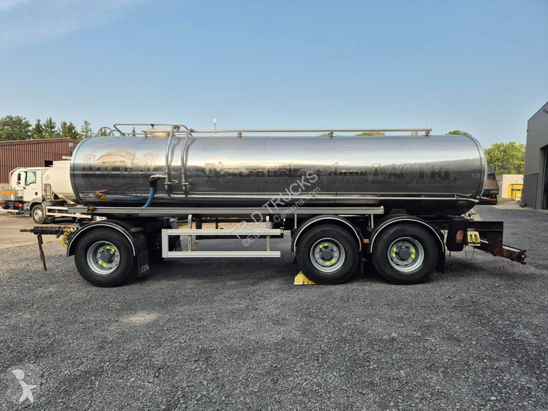 Remorque ETA INSULATED INOX TANK 16500L - 1 COMP
