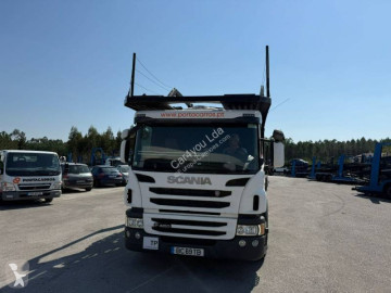 Ledat fordon biltransport Scania
