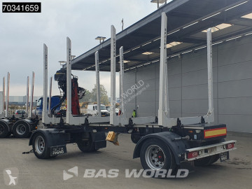 Timber semi-trailer truck