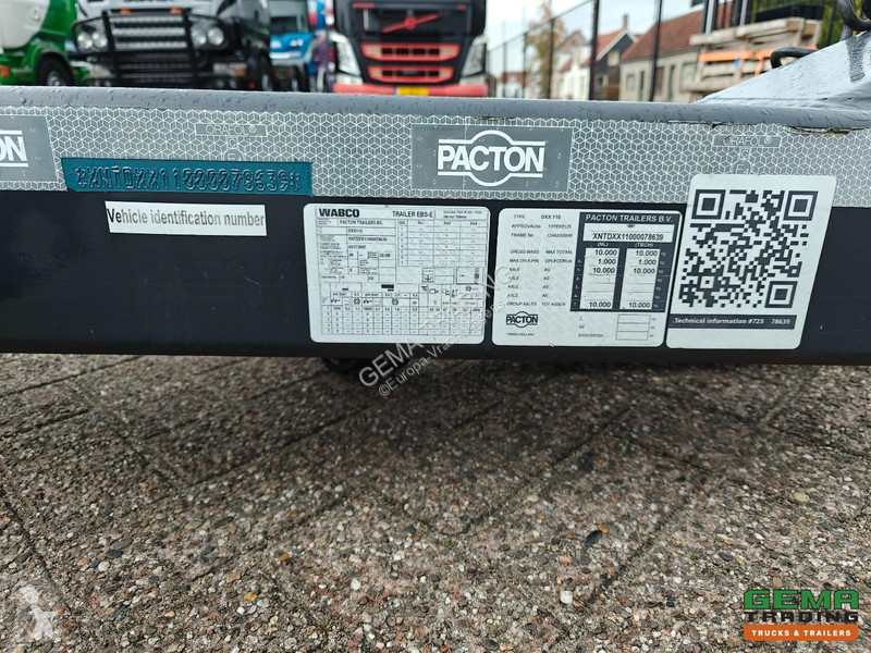 Vrachtwagencombinatie  Trailers TBD.232 12.2m +...