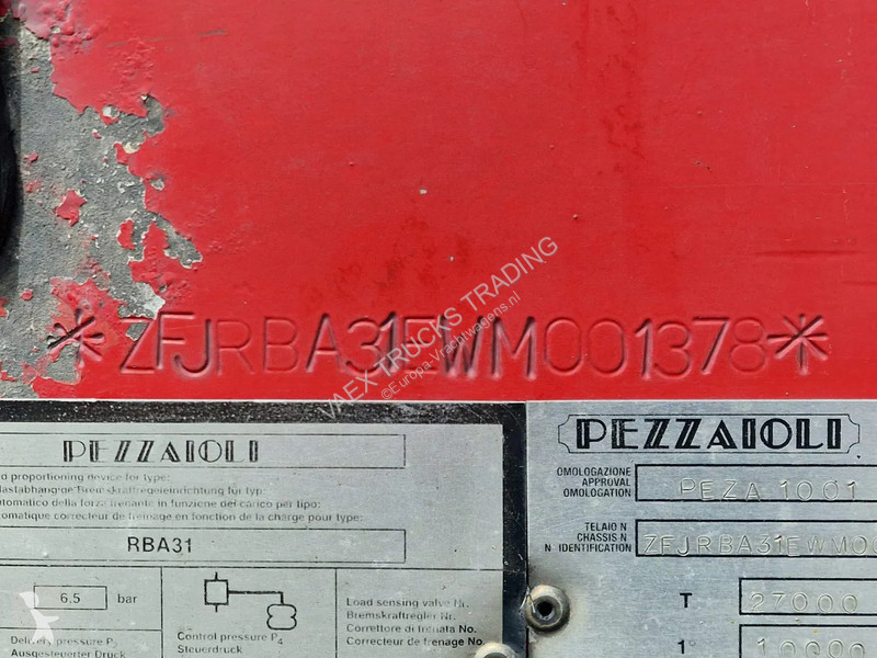 Aanhanger Pezzaioli 2 Stock Livestock