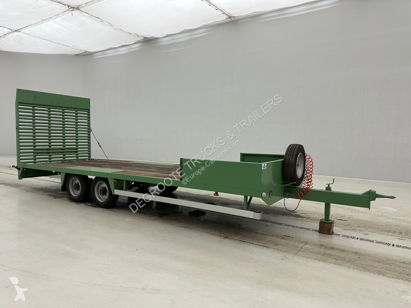 Ledat fordon Thomas Dieplader aanhanger