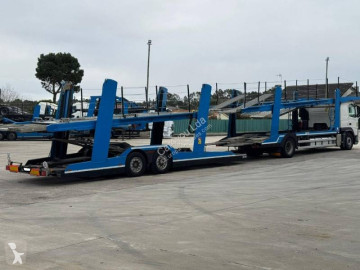 Ensemble routier porte voitures Volvo