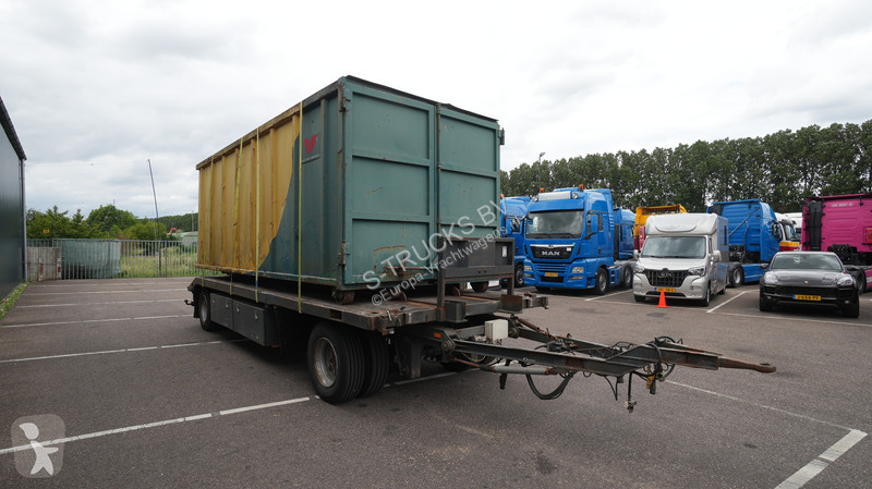 Ledat fordon Burg 2 axle semi low loader