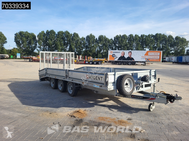 B5523T B5523T 3 axles Open Ramp semi-trailer truck