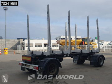 Timber semi-trailer truck