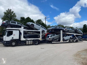 Ensemble routier porte voitures Renault
