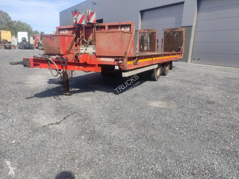 Släp MOL 2 AXLES TIPPING TRAILER WITH RAMPS