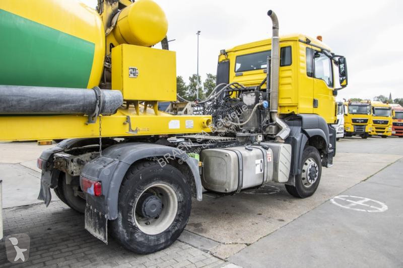 Ledat fordon MAN 18.360 BLS 4X4 + SEMI MIXER 10M3