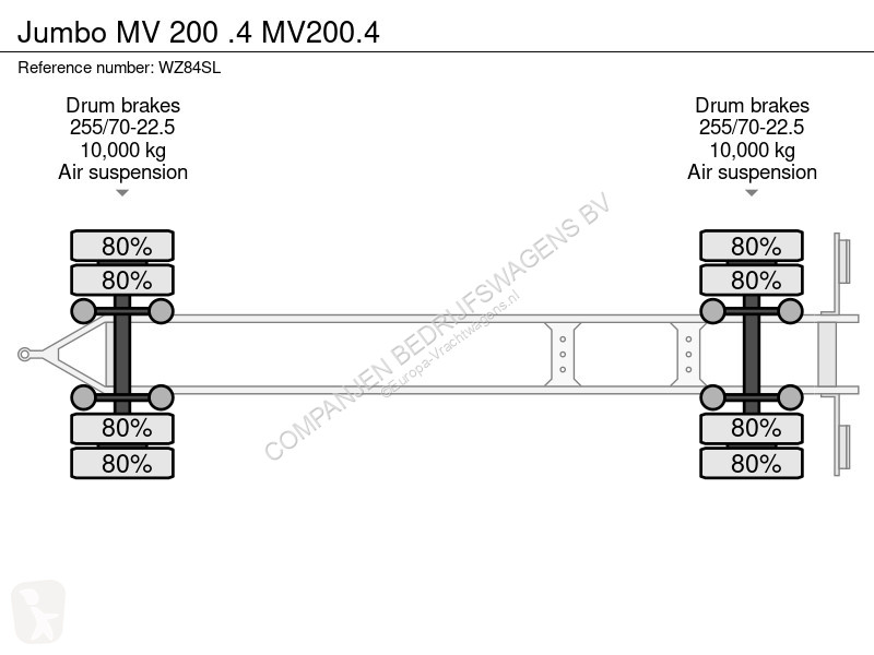 شاحنة مفصلية Jumbo MV 200 .4 MV200.4