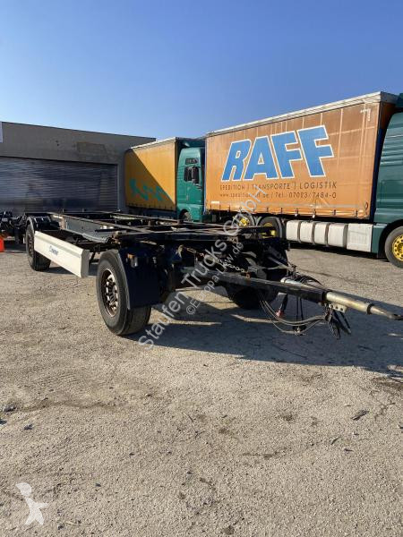 Vrachtwagencombinatie Krone 2- Achs Lafette !!...