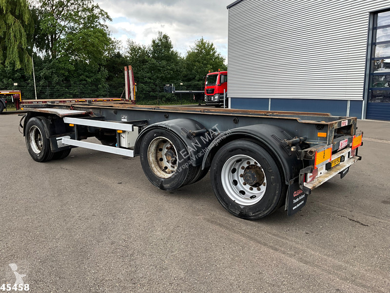Ledat fordon  3-assige container aanhangwagen