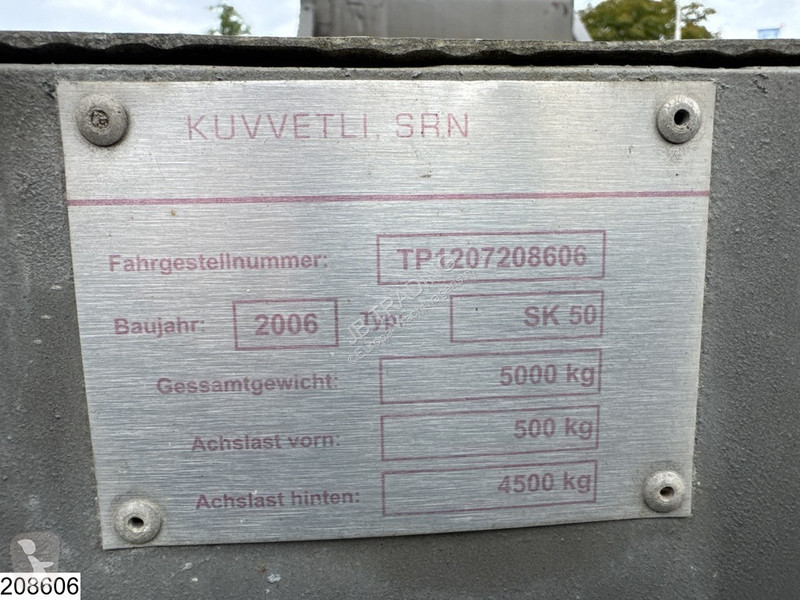 Vrachtwagencombinatie  middenas 2006, trailer +...