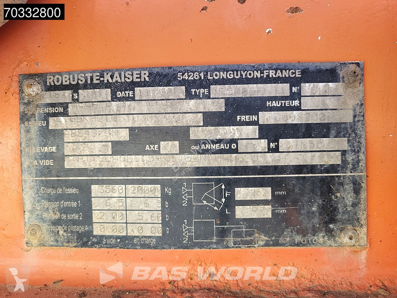 Ledat fordon Robuste Kaiser R5005F