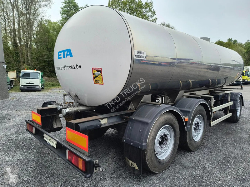 Remorque ETA INSULATED INOX TANK 16500L