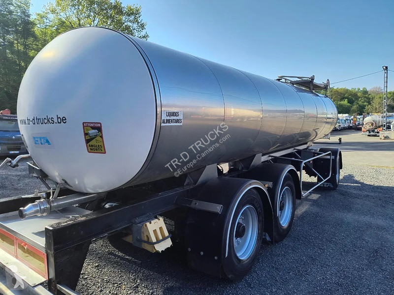 Remorque ETA INSULATED INOX TANK 16500L - 1 COMP
