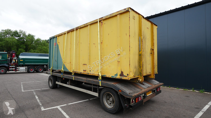 Ledat fordon Burg 2 axle semi low loader